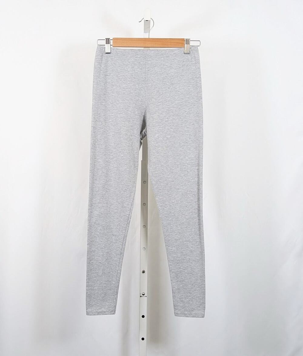 Vintage 90s Leggings J. Crew Heathered Gray Pants Women's Size L